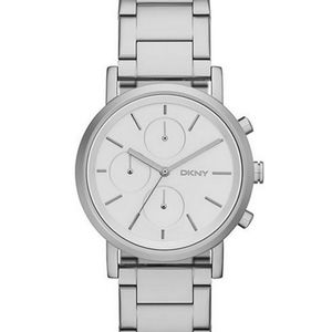 DKNY NY2273 Soho Silver Dial Stainless Steel Chronograph Women's Watch